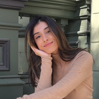 Aimen Khan, woman founder of Beau, a beauty and fashion tech startup