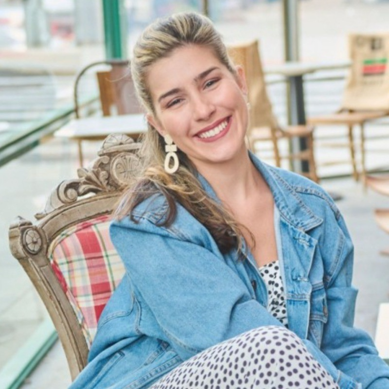 Johanna Cyran, female founder of Gambit, a dating and lifestyle tech startup